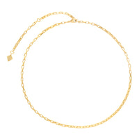 Alaia Box Chain Gold Necklace | Wanderlust + Co