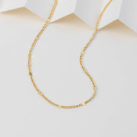 Harlow Curb Chain Gold Necklace | Wanderlust + Co