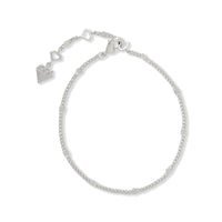 Harlow Curb Chain Silver Bracelet | Wanderlust + Co