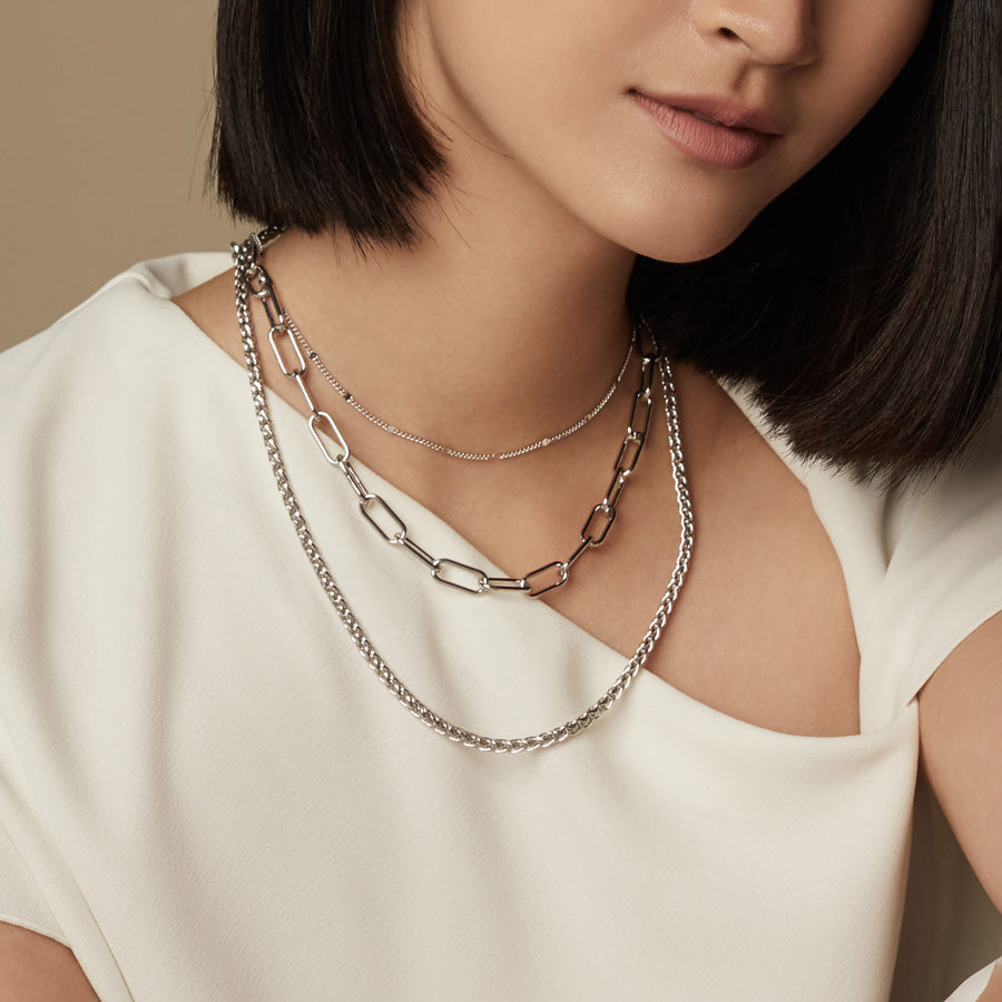 Reflect XL Curb Chain Gold Necklace | Wanderlust + Co