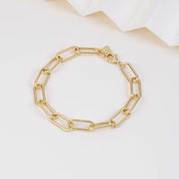 Harper XL Chain Gold Bracelet | Wanderlust + Co
