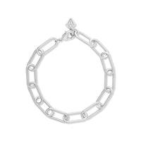 Harper XL Chain Silver Bracelet | Wanderlust + Co