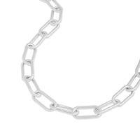 Harper XL Chain Silver Necklace | Wanderlust + Co