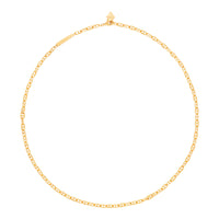 Petite Link Anchor 14K Gold Vermeil Necklace | Wanderlust + Co