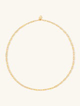 Petite Link Anchor 14K Gold Vermeil Necklace | Wanderlust + Co