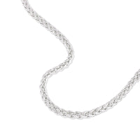 Riley Rope Chain Silver Necklace | Wanderlust + Co