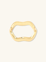 Scallop Gold Ring