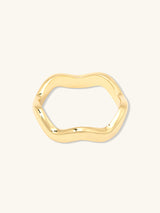 Scallop Gold Ring | Wanderlust + Co