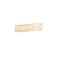 Pave Baguette 14K Gold Vermeil Ring | Wanderlust + Co