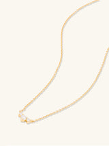 Diamond Sunrays 14K Solid Gold Necklace | Wanderlust + Co