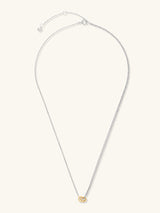 Double Link 14K Solid Gold Necklace | Wanderlust + Co