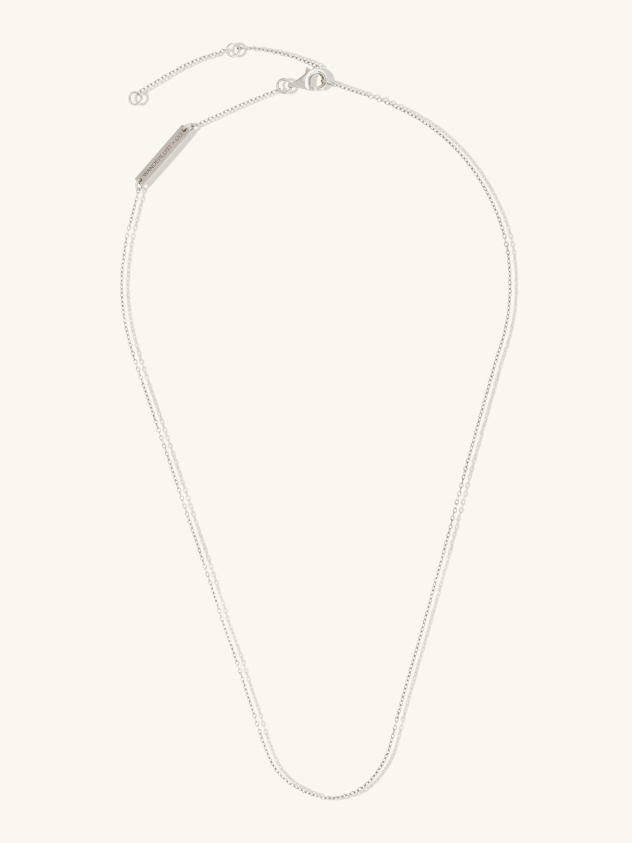 Sterling Silver Classic Chain Necklace | Wanderlust + Co