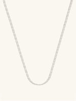 Sterling Silver Twist Chain Necklace