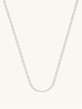 Sterling Silver Twist Chain Necklace | Wanderlust + Co