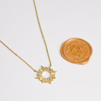 Sunseeker Gold Necklace