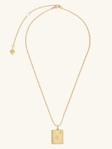 Fly Me To The Moon Gold Locket Necklace | Wanderlust + Co