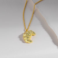 Croissant Gold Necklace