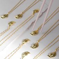 Dumpling Gold Necklace