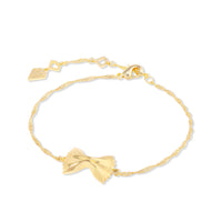 Bow Tie Pasta Gold Bracelet | Wanderlust + Co