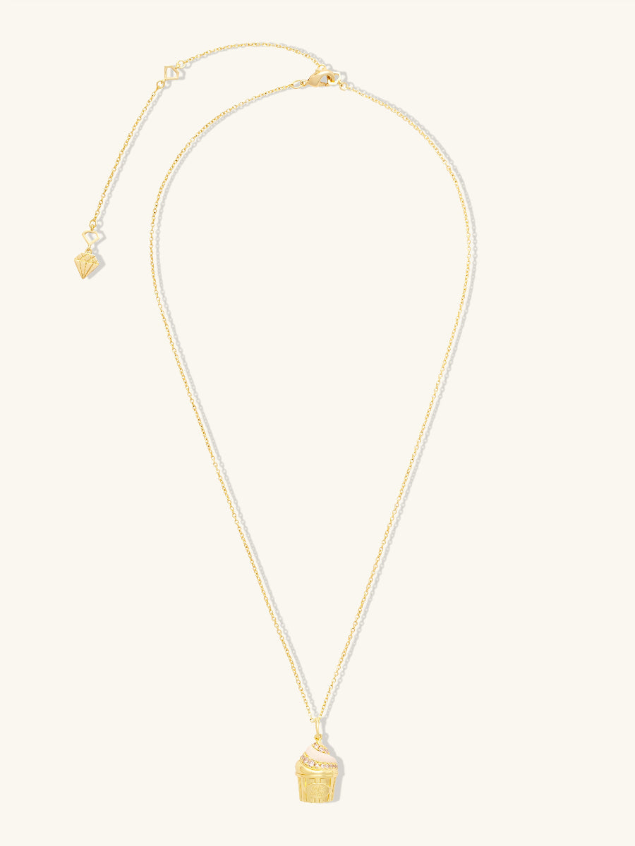 Cafe W+Co Sundae Cup Gold Necklace | Wanderlust + Co