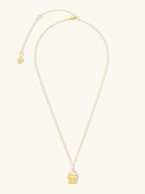 Cafe W+Co Sundae Cup Gold Necklace