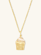 Cafe W+Co Sundae Cup Gold Necklace | Wanderlust + Co