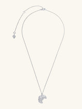 Croissant Silver Necklace