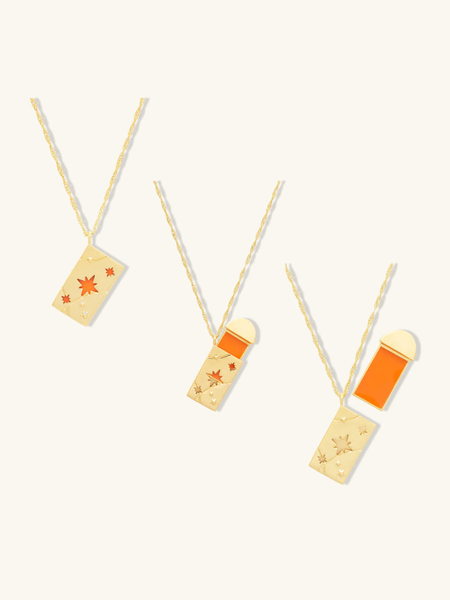 Red Packet Gold Necklace | Wanderlust + Co