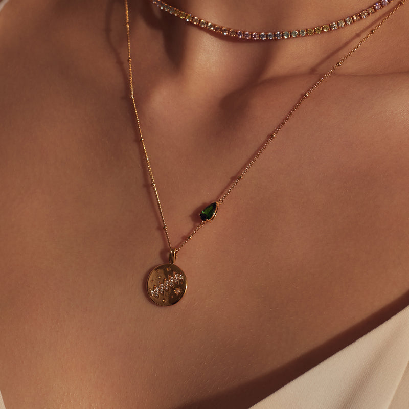 All My Stars 14K Gold Vermeil Necklace Wanderlust Co