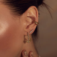 My Moon Gold Earrings | Wanderlust + Co