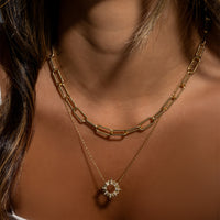 Harper XL Chain Gold Necklace | Wanderlust + Co