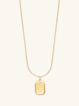 Heart Space Gold Locket Necklace | Wanderlust + Co