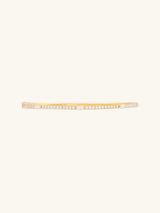 Marquise Pave 14K Gold Vermeil Tennis Bangle | Wanderlust + Co