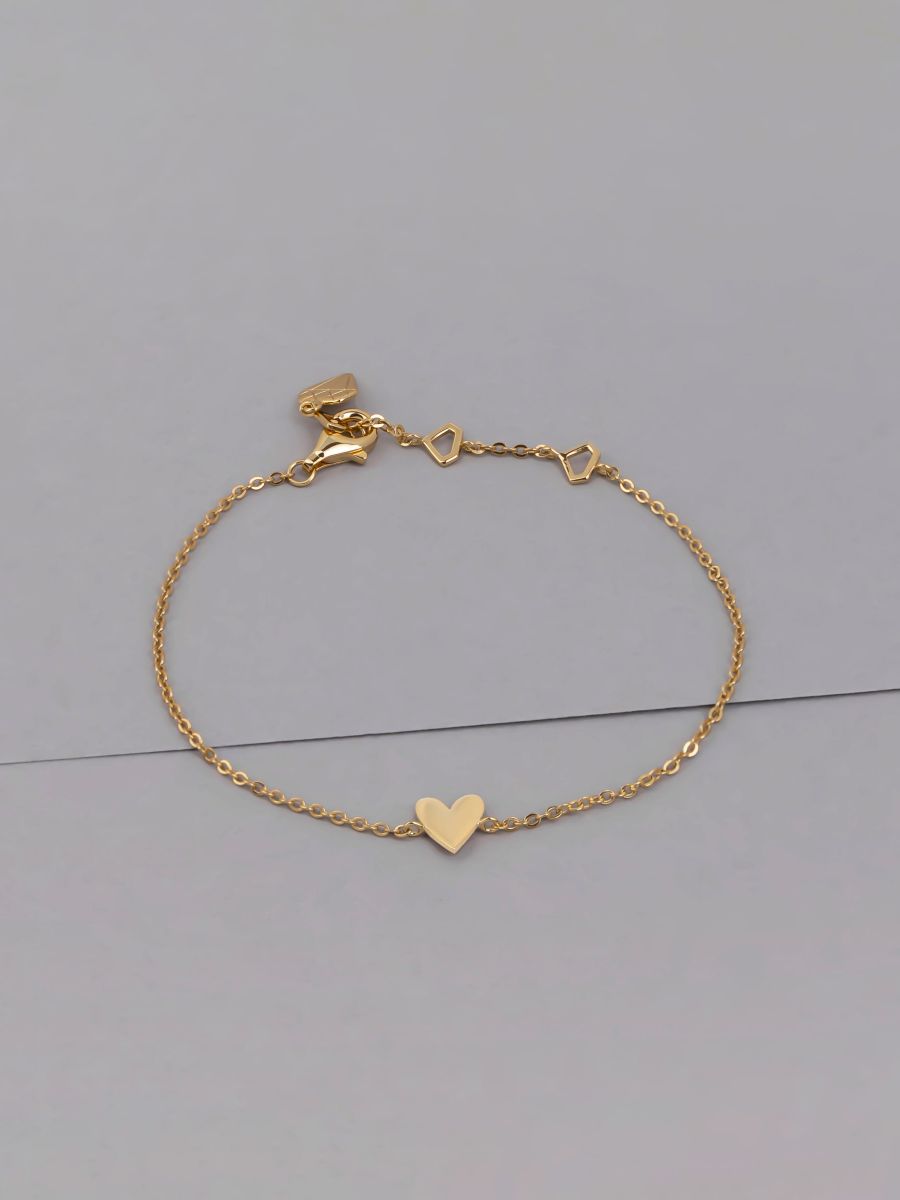 All My Heart 14K Gold Vermeil Bracelet