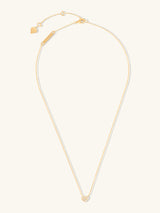 Heart Pretzel 14K Gold Vermeil Necklace | Wanderlust + Co