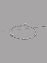 Petite Tennis Heart Silver Set | Wanderlust + Co