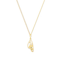 Butterfly Tennis Opal & Gold Necklace | Wanderlust + Co