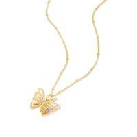 Flutter Gold Necklace | Wanderlust + Co