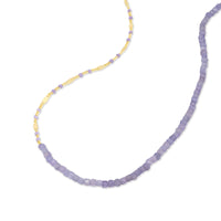 Tanzanite Lavender Gold Necklace | Wanderlust + Co