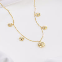 Daisy Multi Gold Necklace | Wanderlust + Co