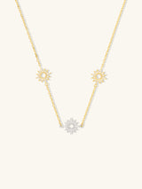 Sunlit Trio Gold Necklace | Wanderlust + Co