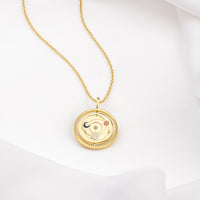 Milky Way Spinning Gold Necklace | Wanderlust + Co