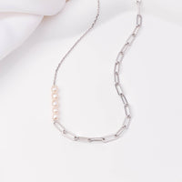 Sea of Light Silver Necklace