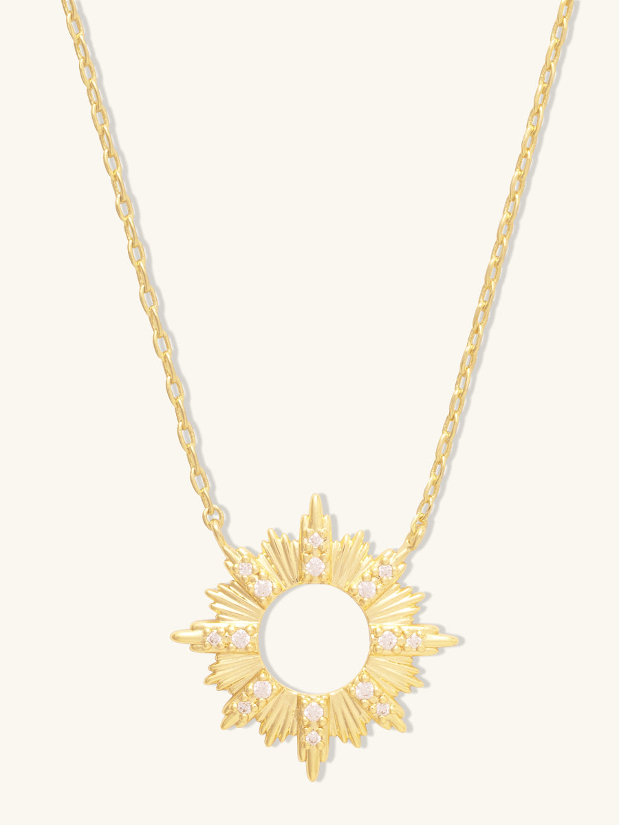 Sunseeker Gold Necklace | Wanderlust + Co