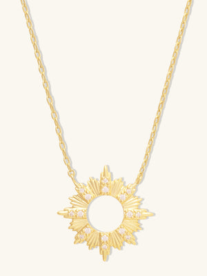 Sunseeker Gold Necklace | Wanderlust + Co