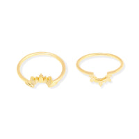 Sunseeker Gold Ring Set