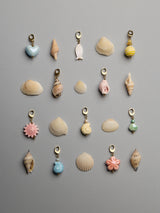 Conch Shell Ceramic Blush Charm | Wanderlust + Co