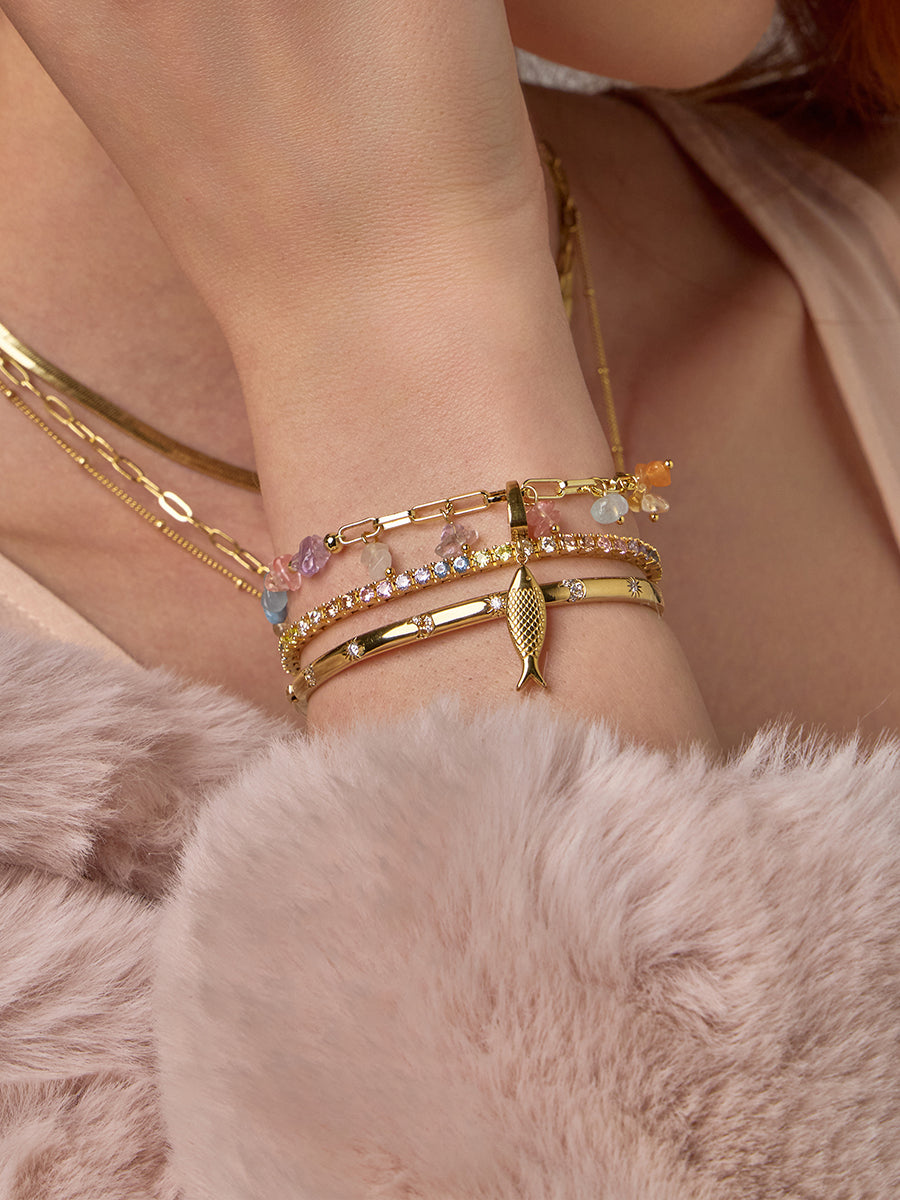 Fish Gold Charm | Wanderlust + Co