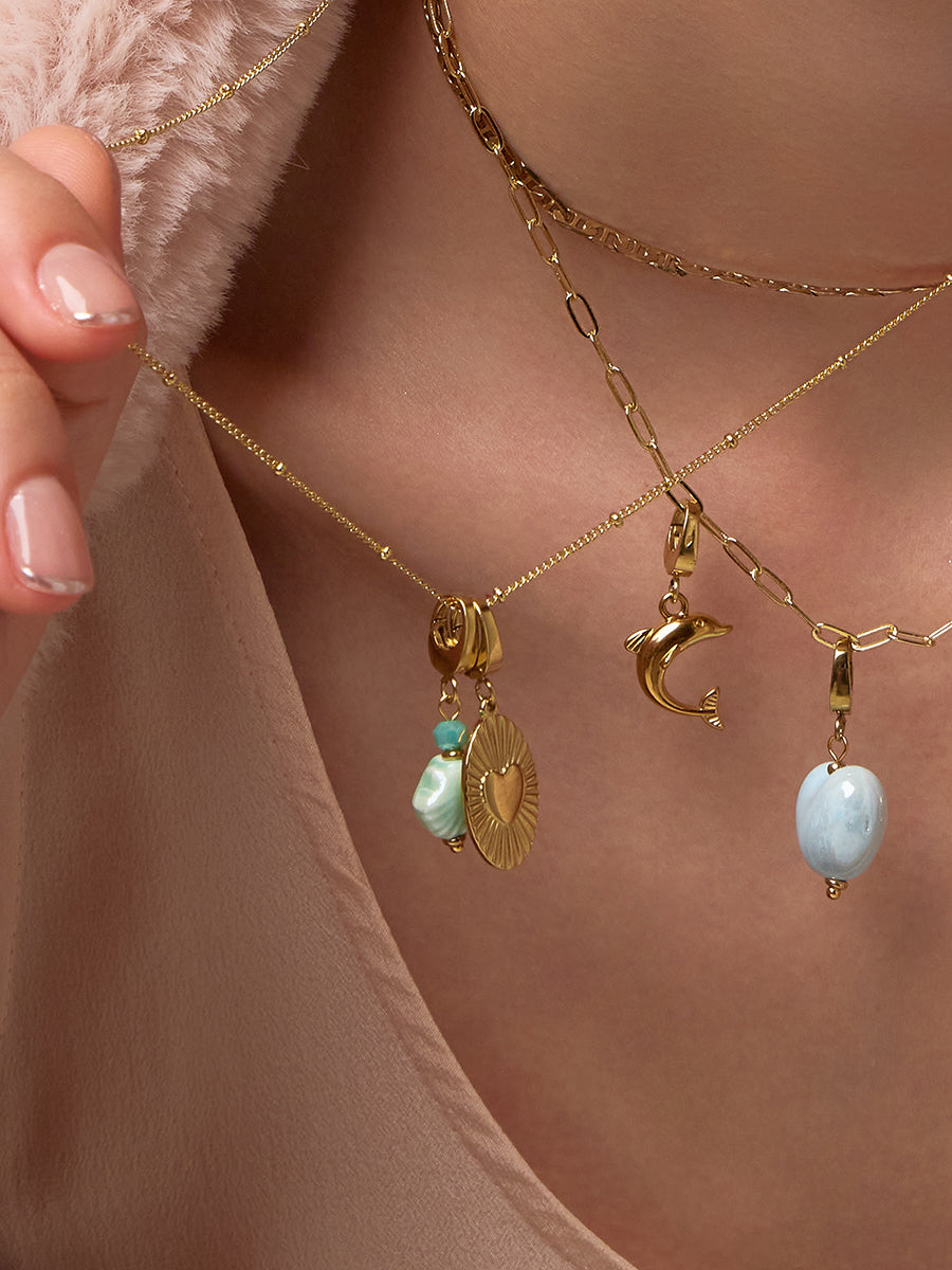 Heart Seeker Gold Charm | Wanderlust + Co