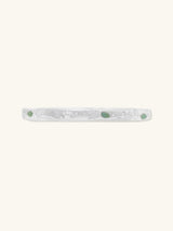 Keepsakes Aventurine Silver Bangle | Wanderlust + Co